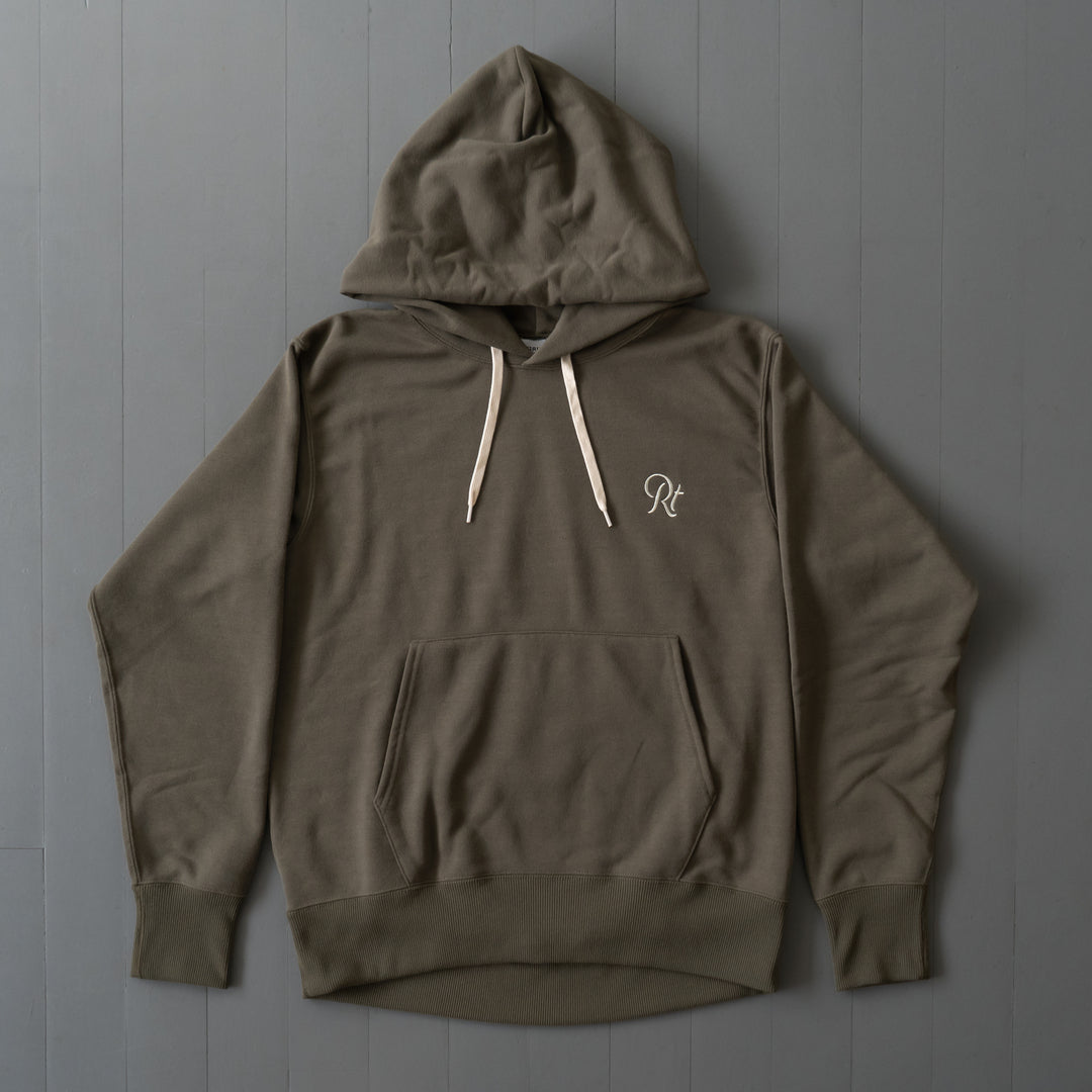 Rt Back Big Logo Hoodie (Khaki)