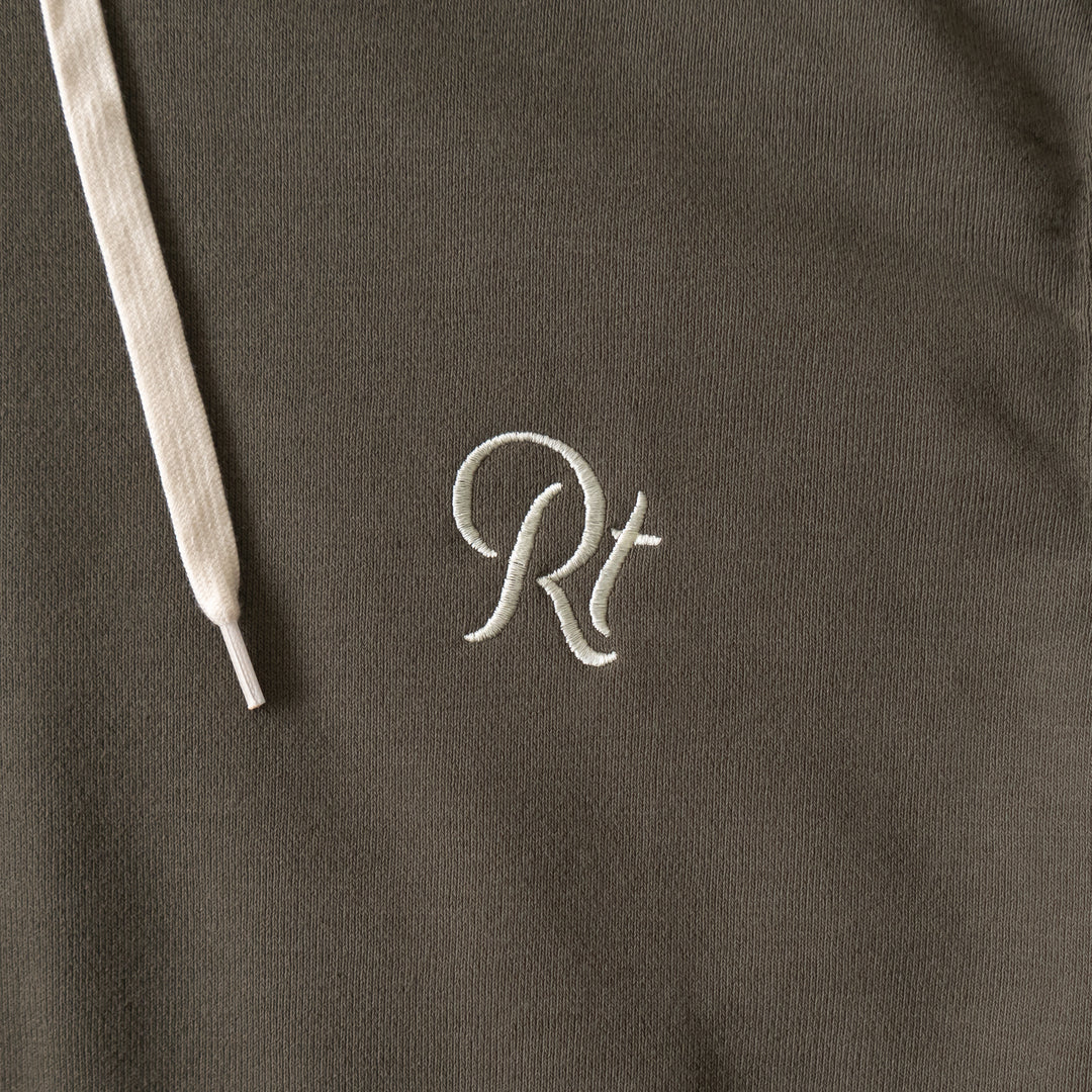 Rt Back Big Logo Hoodie (Khaki)