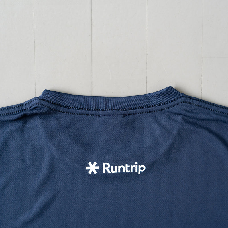 Run &amp; Beer DRY Tee (Navy)