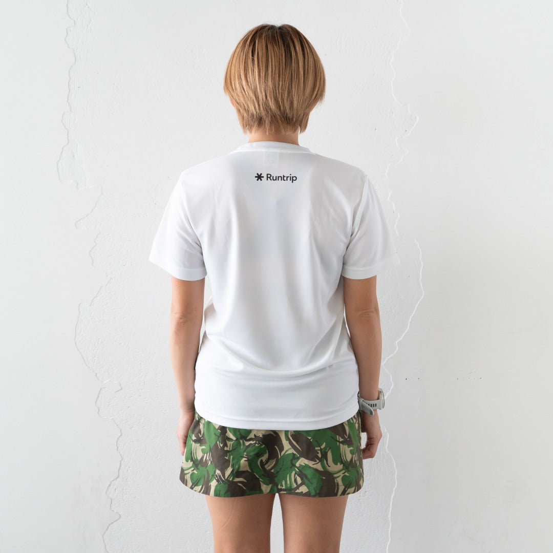 Run & Beer DRY Tee（White）