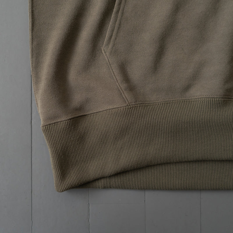 EAT DRINK SLEEP RUN / Circle Logo Hoodie (Khaki)