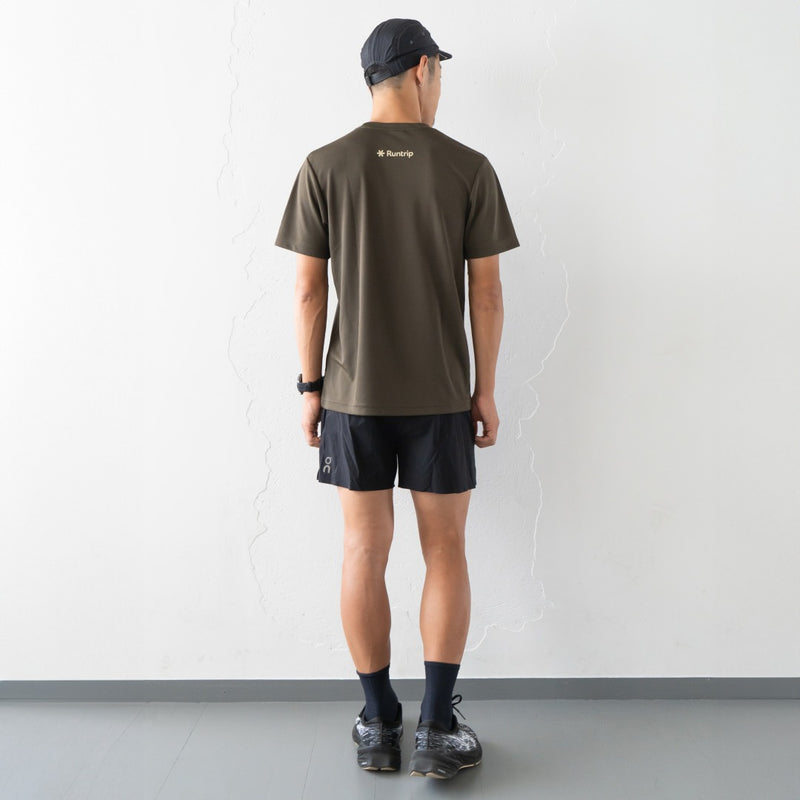 Run & Beer DRY Tee（Khaki）