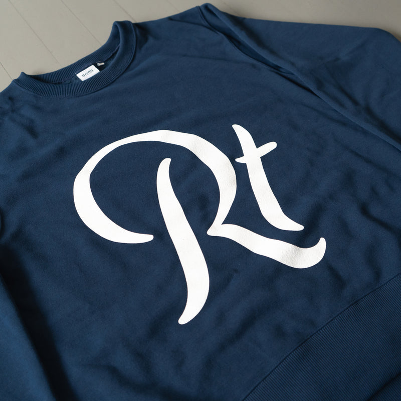 Rt logo Crewneck Sweat (Navy)