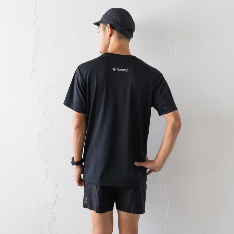 Run & Beer DRY Tee（Black）