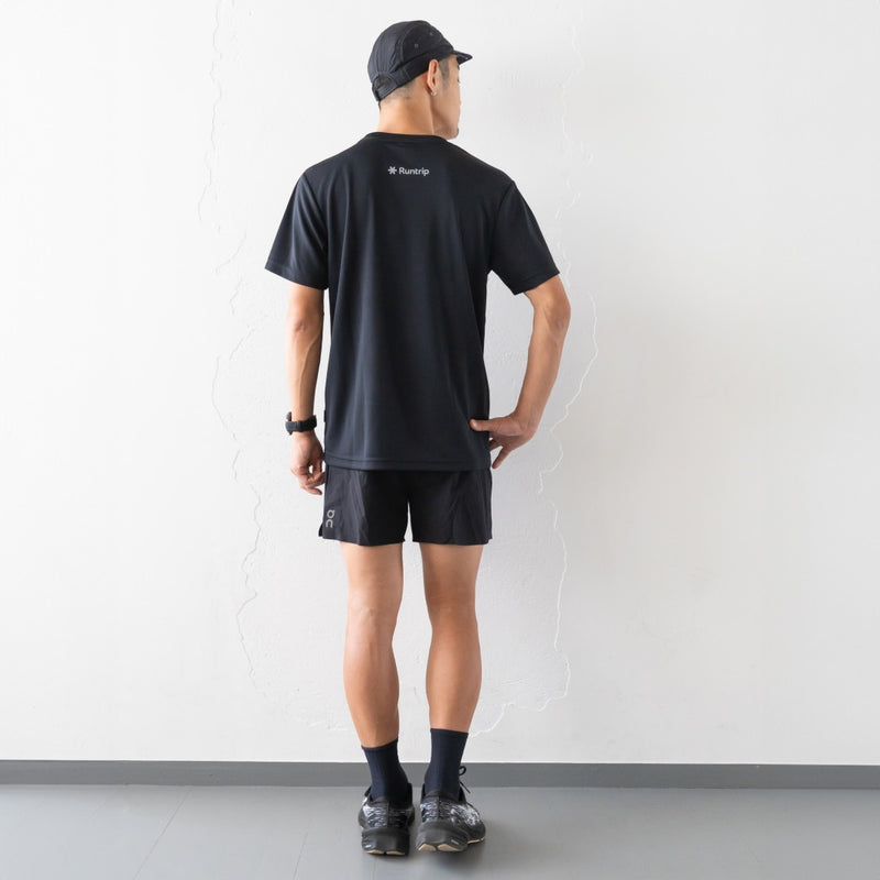 Run & Beer DRY Tee（Black）