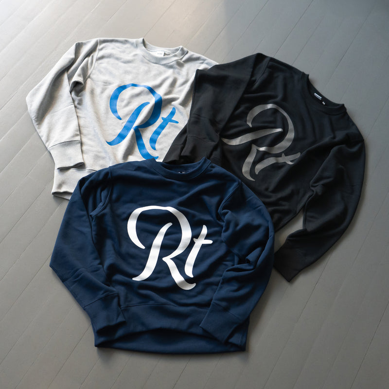 Rt logo Crewneck Sweat (Navy)