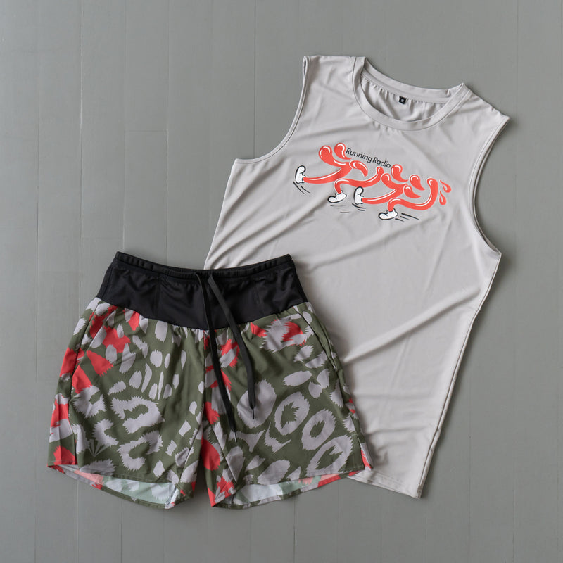 ランラジ × JINGER Running Short Pants (Unisex)