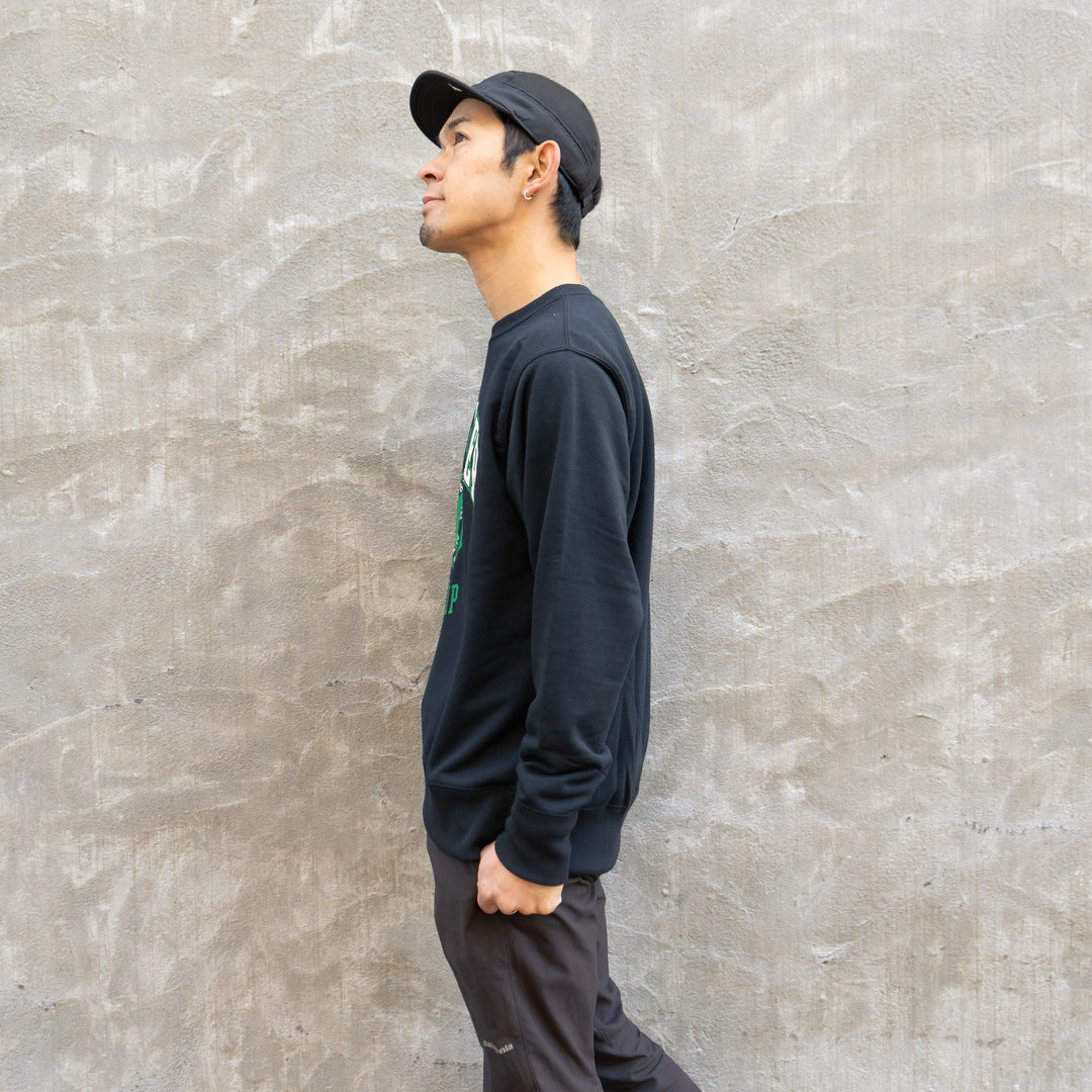 Run & Beer Crewneck Sweat (Black)