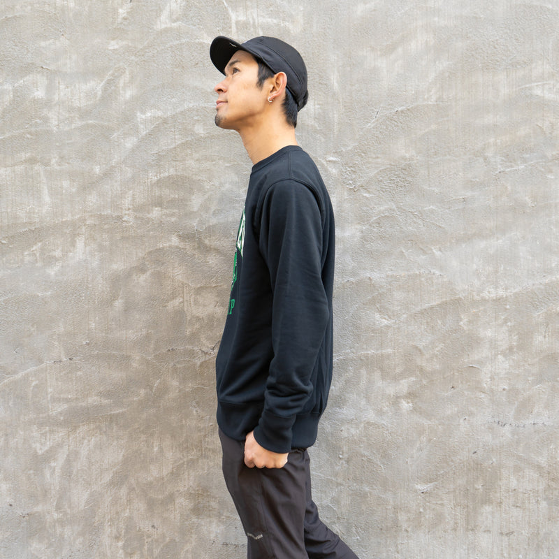 Run & Beer Crewneck Sweat (Black)