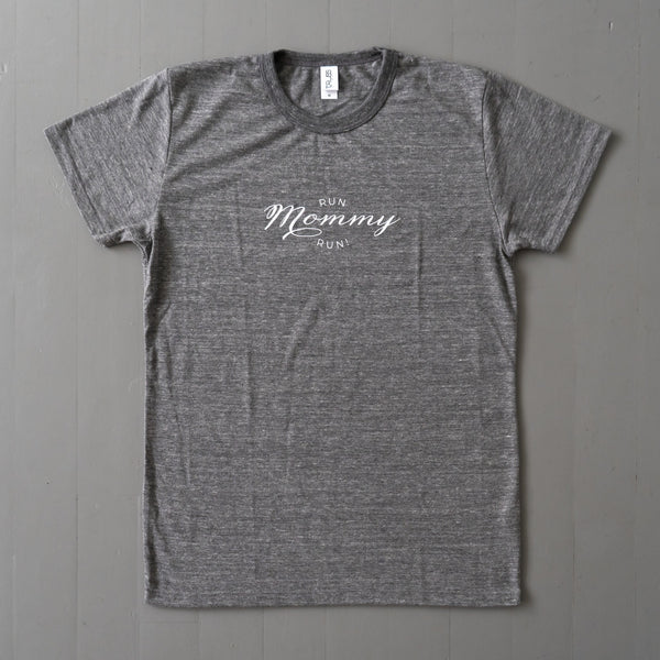 Run Mommy Run! Tee (Heather Black)