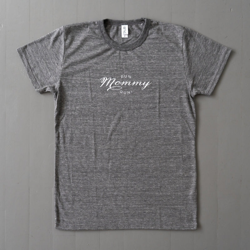 Run Mommy Run! Tee （Heather Black）