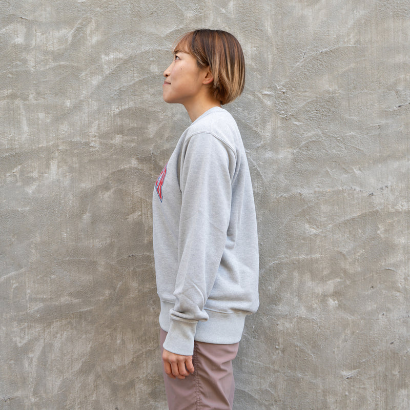 Run & Beer Crewneck Sweat (Heather Gray)