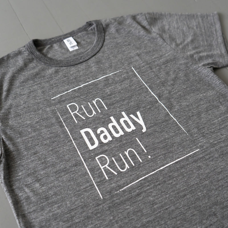 Run Daddy Run! Tee (Heather Black)