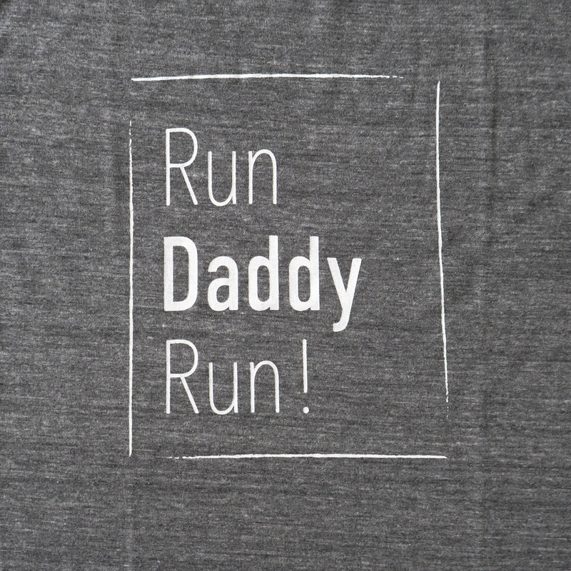 Run Daddy Run! Tee (Heather Black)