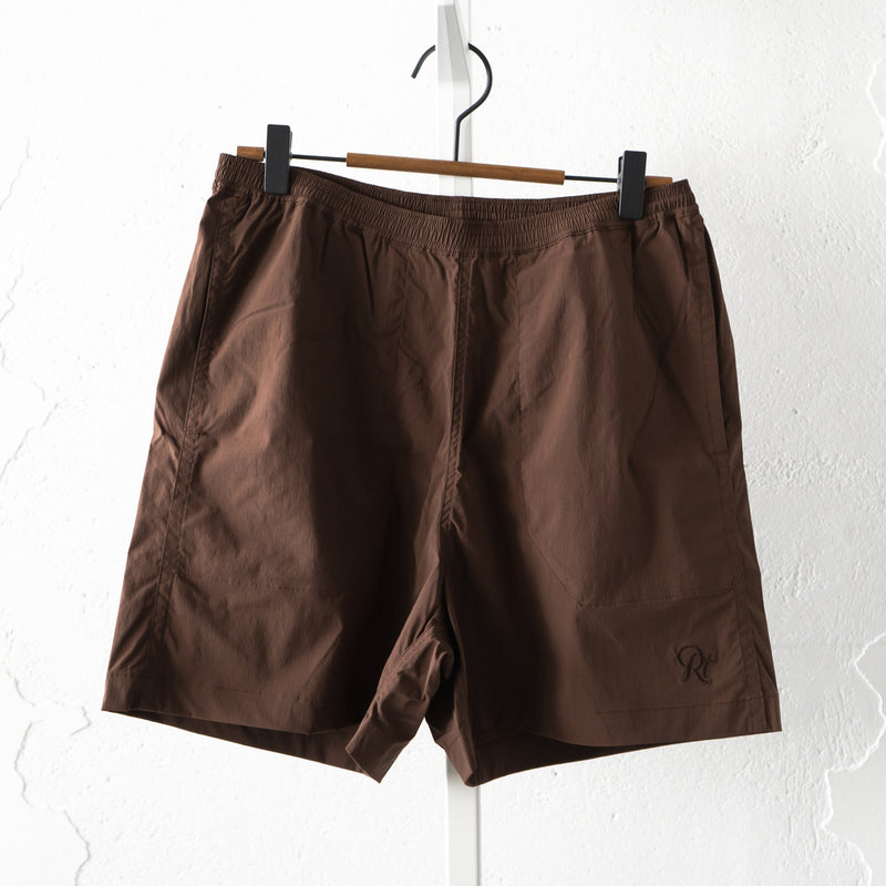 Rt Logo Running Short Pants (Brown)