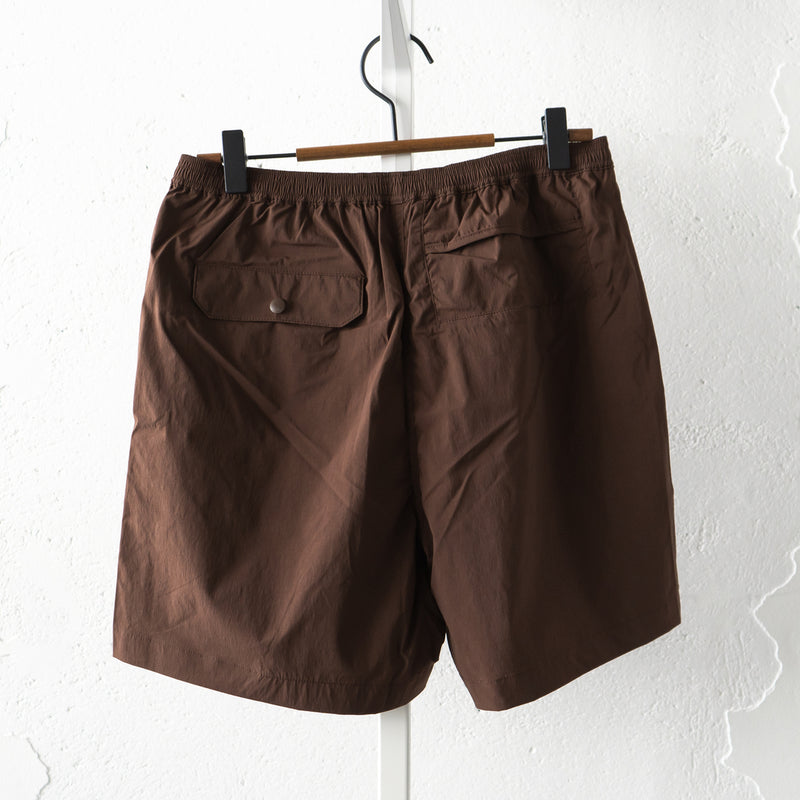 Rt Logo Running Short Pants (Brown)