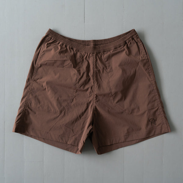 Rt Logo Running Short Pants (Brown)