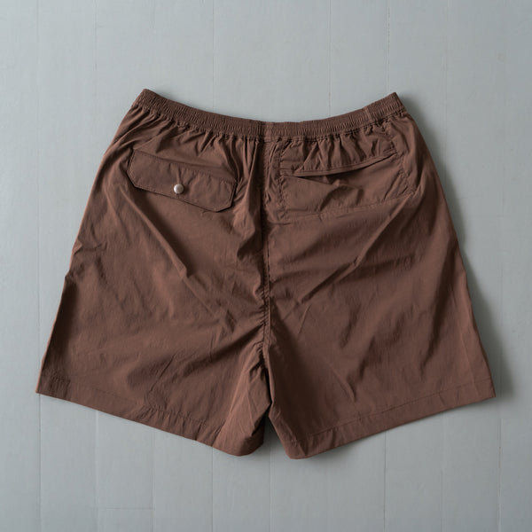 Rt Logo Running Short Pants (Brown)