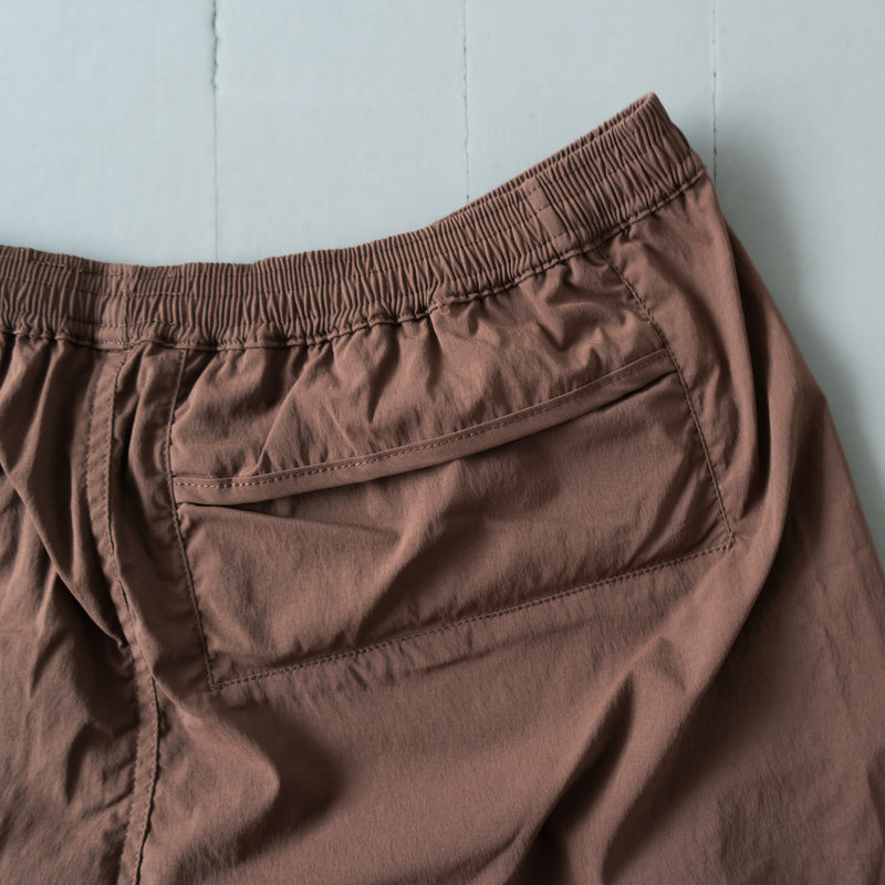 Rt Logo Running Short Pants (Brown)