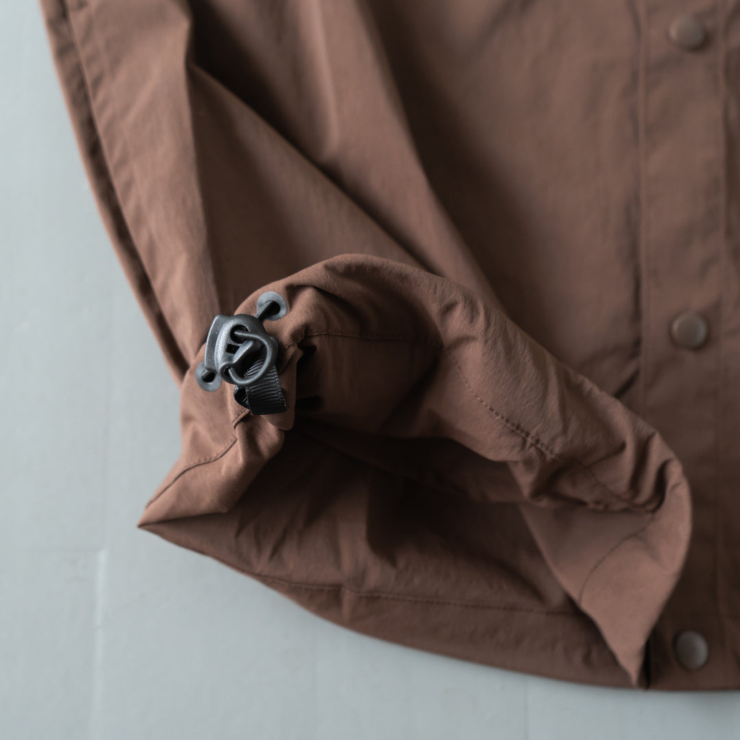 【展示サンプル】Rt Logo Coach Jacket (Brown)