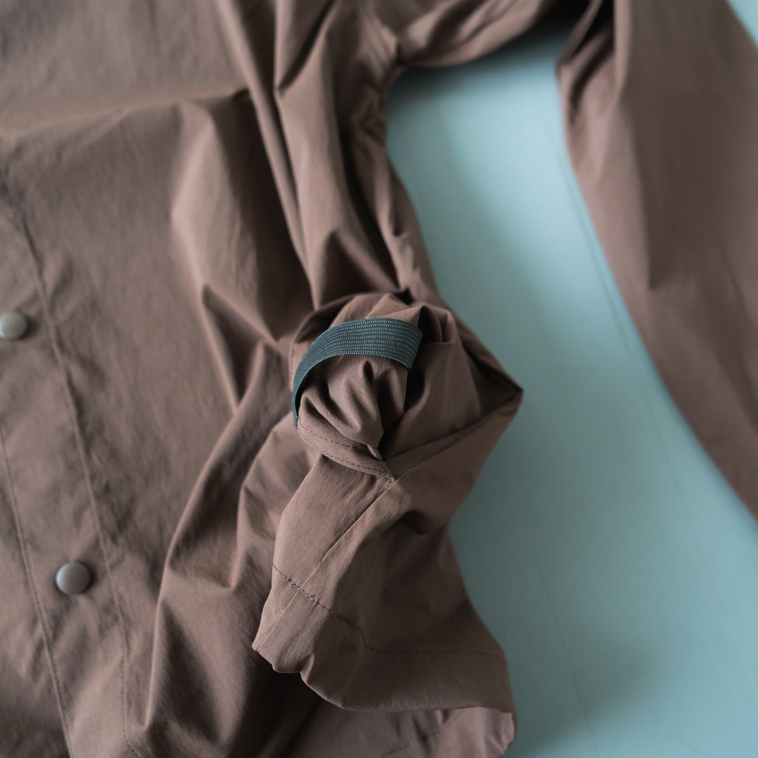 【展示サンプル】Rt Logo Coach Jacket (Brown)