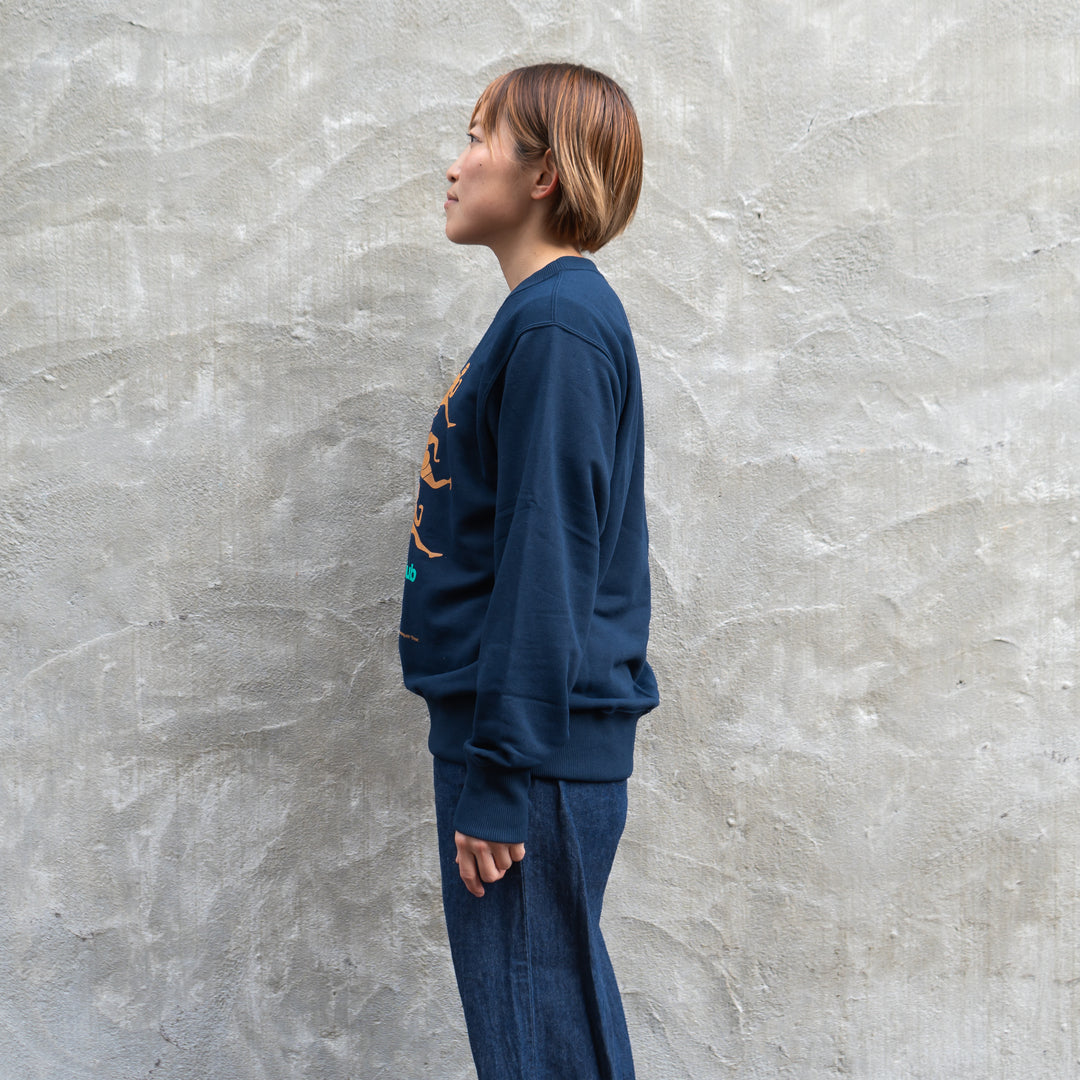 CHAOS カオス Vintage Sweat ビンテージスウェット  ネイビー XXL CHAOS Nostalgic Crewneck Sweat 