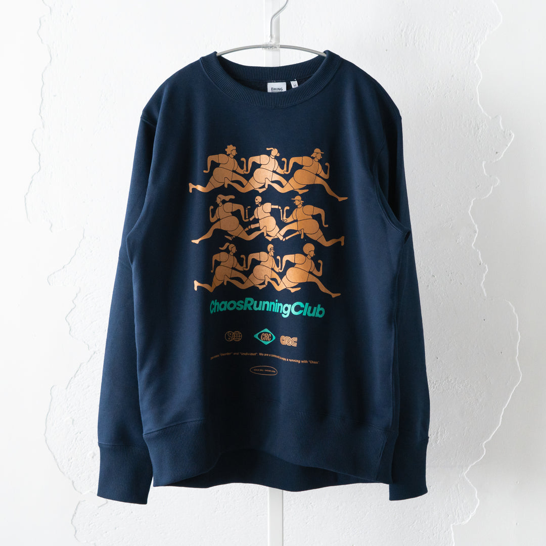 CHAOS カオス Vintage Sweat ビンテージスウェット  ネイビー XXL CHAOS Nostalgic Crewneck Sweat 