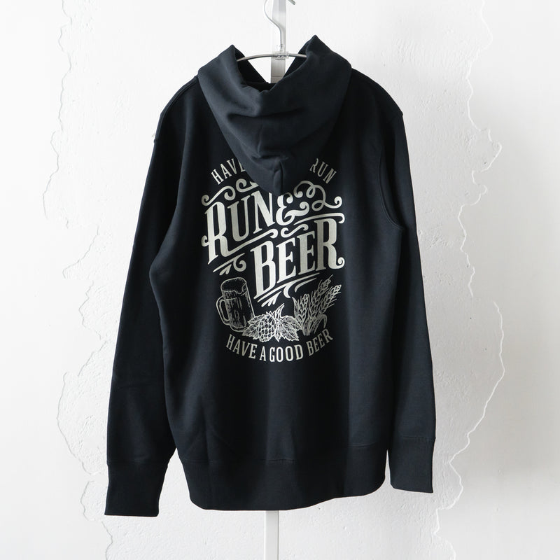 Run & Beer Hoodie (Black)