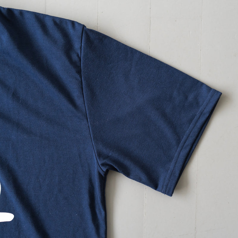 Rt Front Big Logo Tee (Navy)