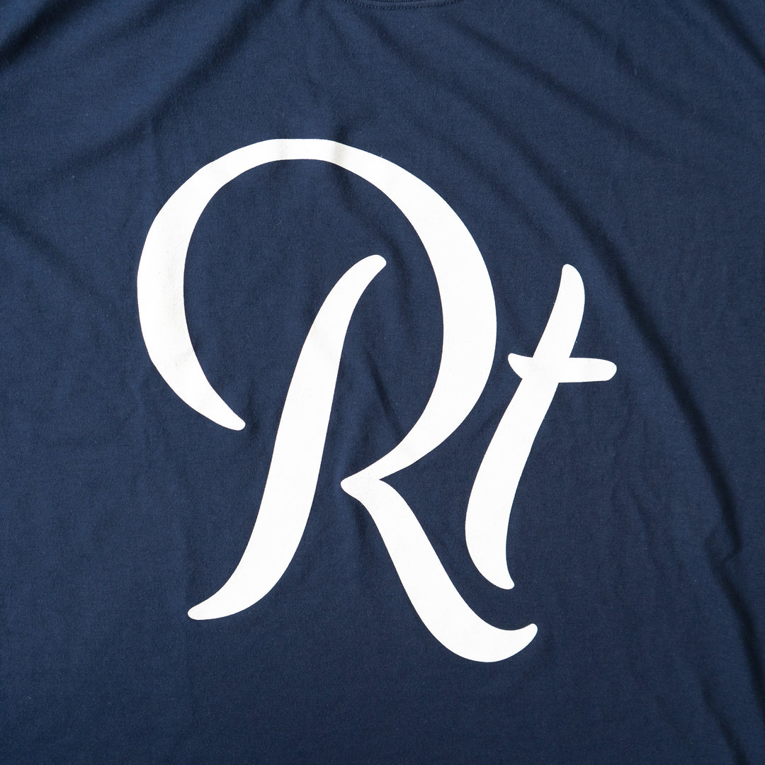 Rt Front Big Logo Tee (Navy)