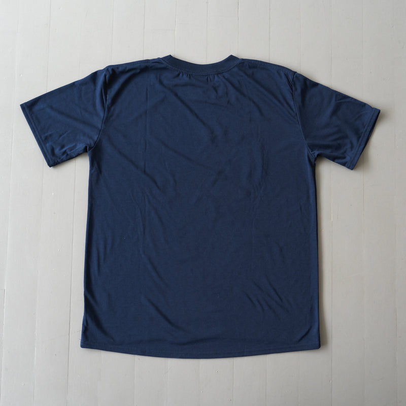 Rt Front Big Logo Tee (Navy)