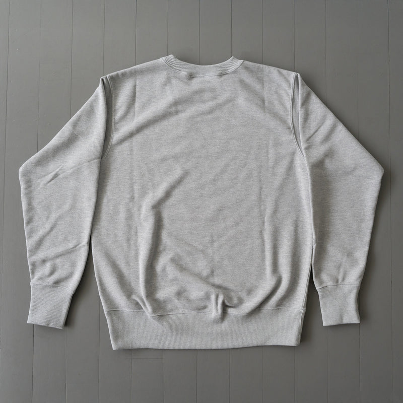 CHAOS Nostalgic Crewneck Sweat "Runner" (Heather Gray)