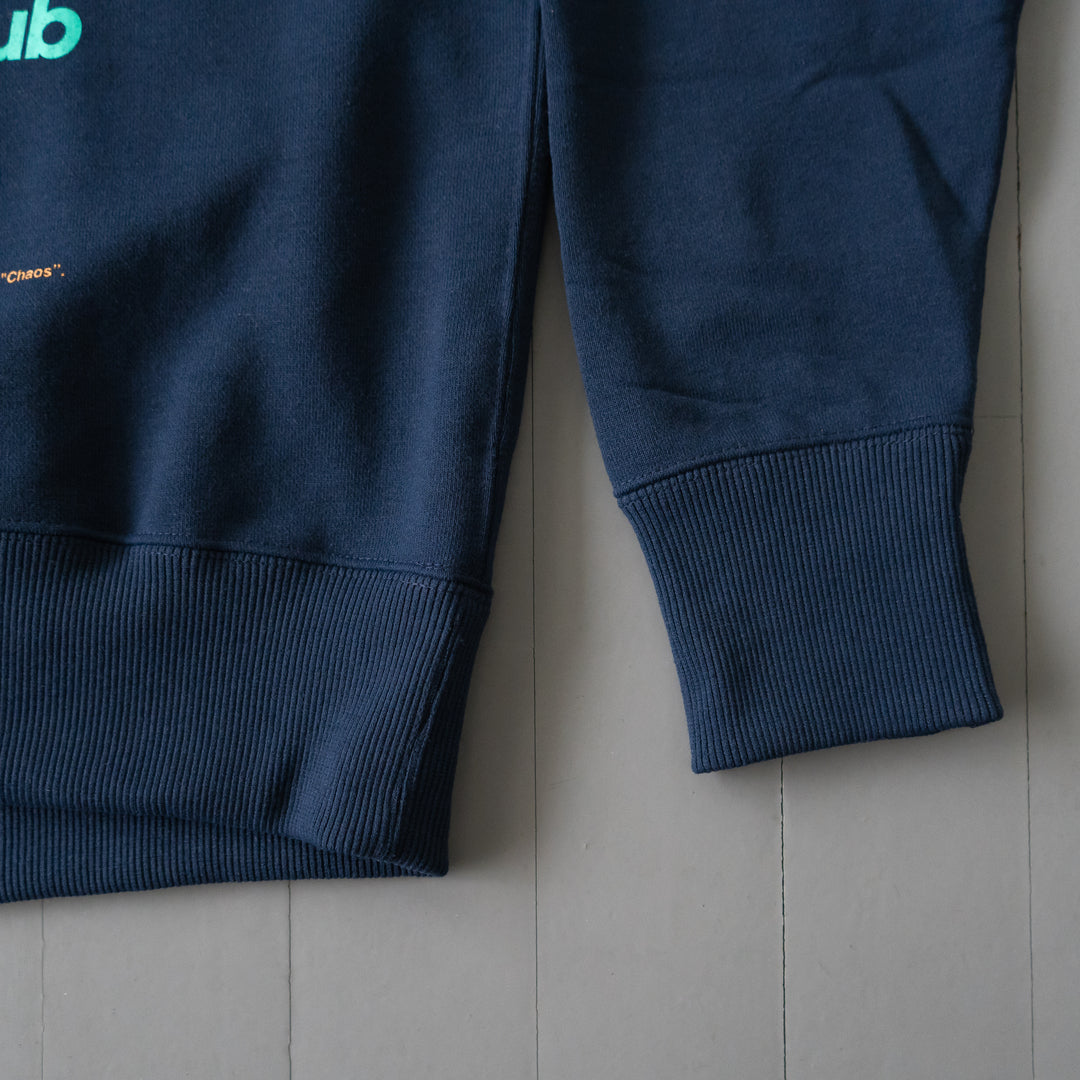 CHAOS Nostalgic Crewneck Sweat "Runner"  (Navy)