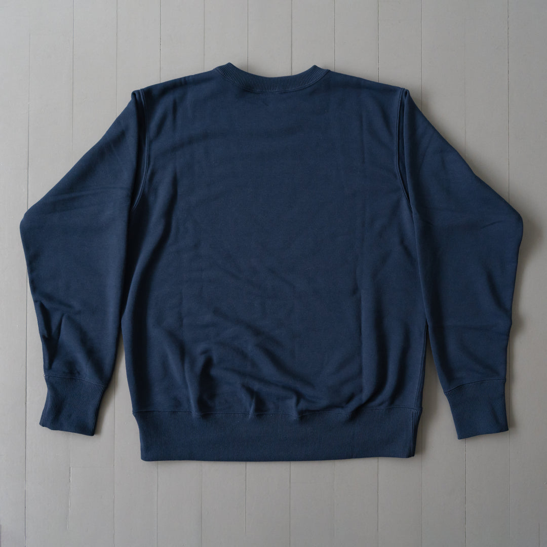 CHAOS Nostalgic Crewneck Sweat "Runner"  (Navy)