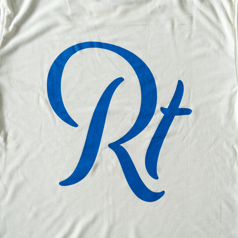 Rt Back Big Logo Long-Sleeve Tee (White)