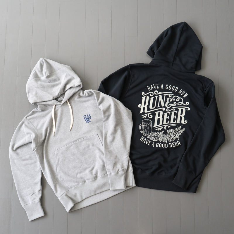 Run & Beer Hoodie (Black)