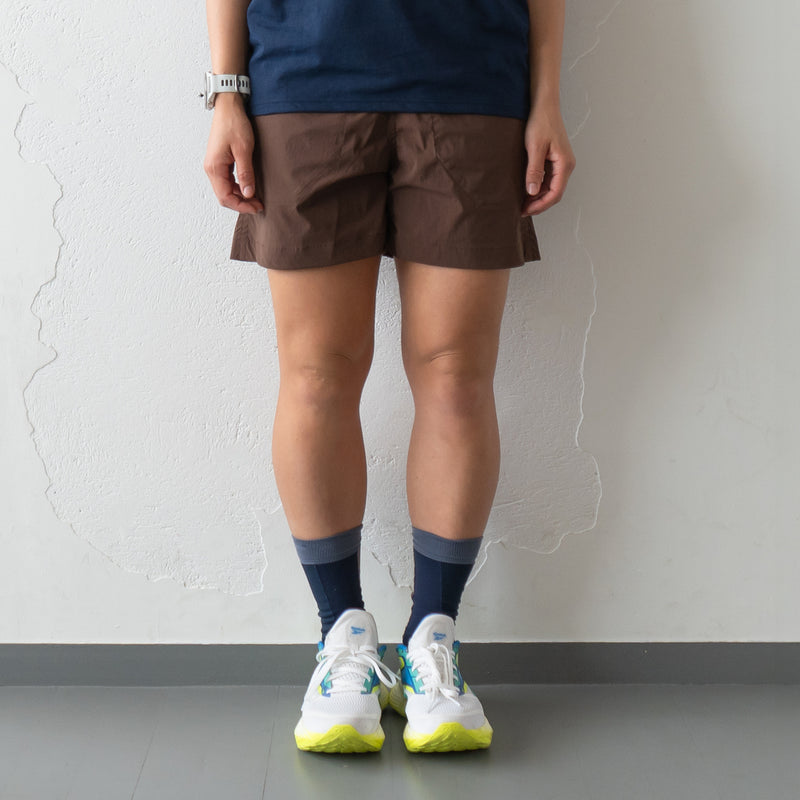 Rt Logo Running Short Pants (Brown)