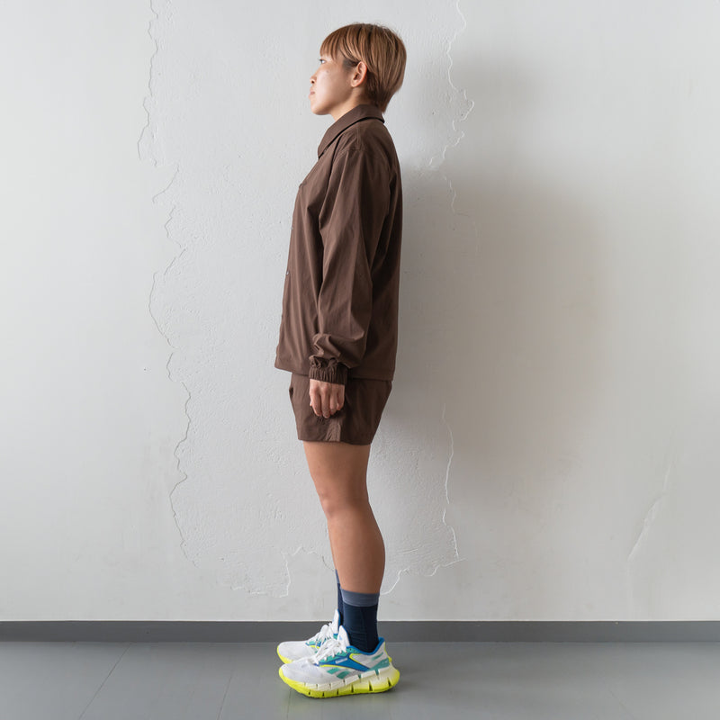 Rt Logo Running Short Pants (Brown)