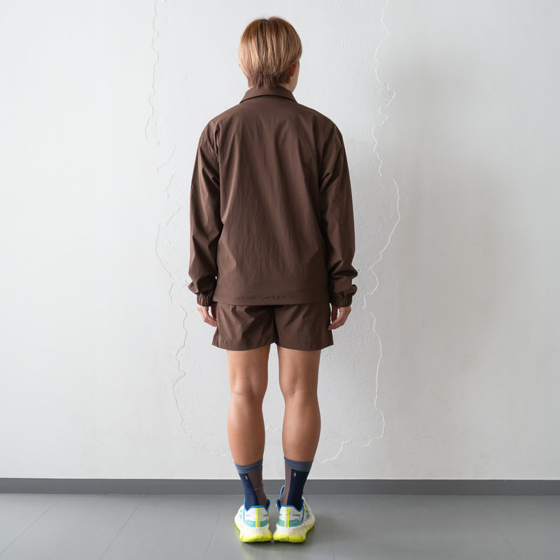 Rt Logo Running Short Pants (Brown)