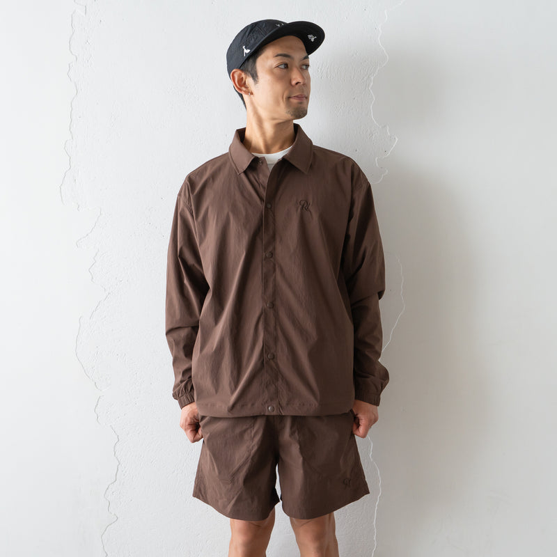 Rt Logo Running Short Pants (Brown)