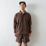 【展示サンプル】Rt Logo Coach Jacket (Brown)