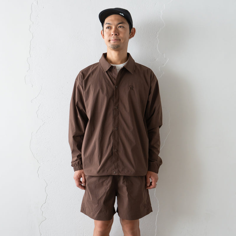 Rt Logo Running Short Pants (Brown)