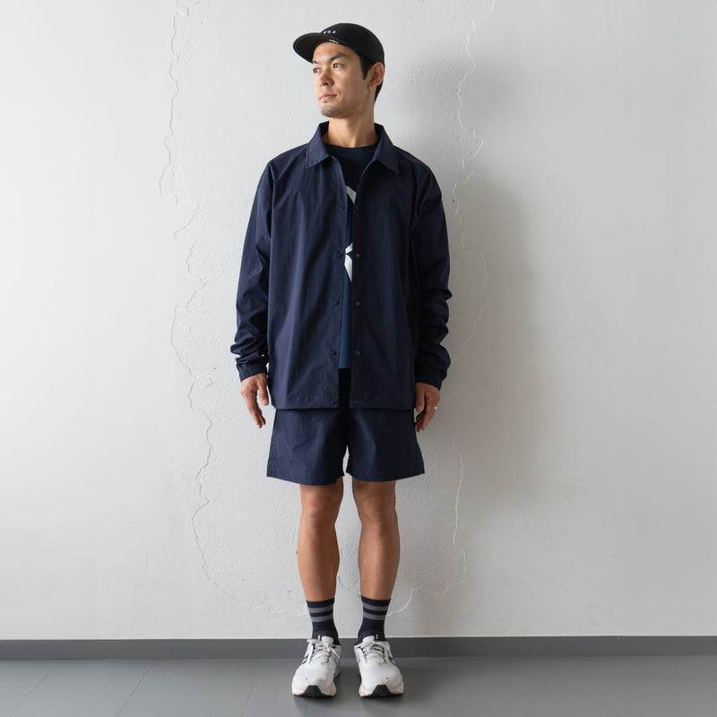 Rt Logo Coach Jacket (Navy)