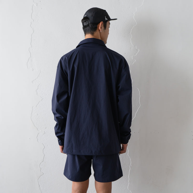 Rt Logo Coach Jacket (Navy)