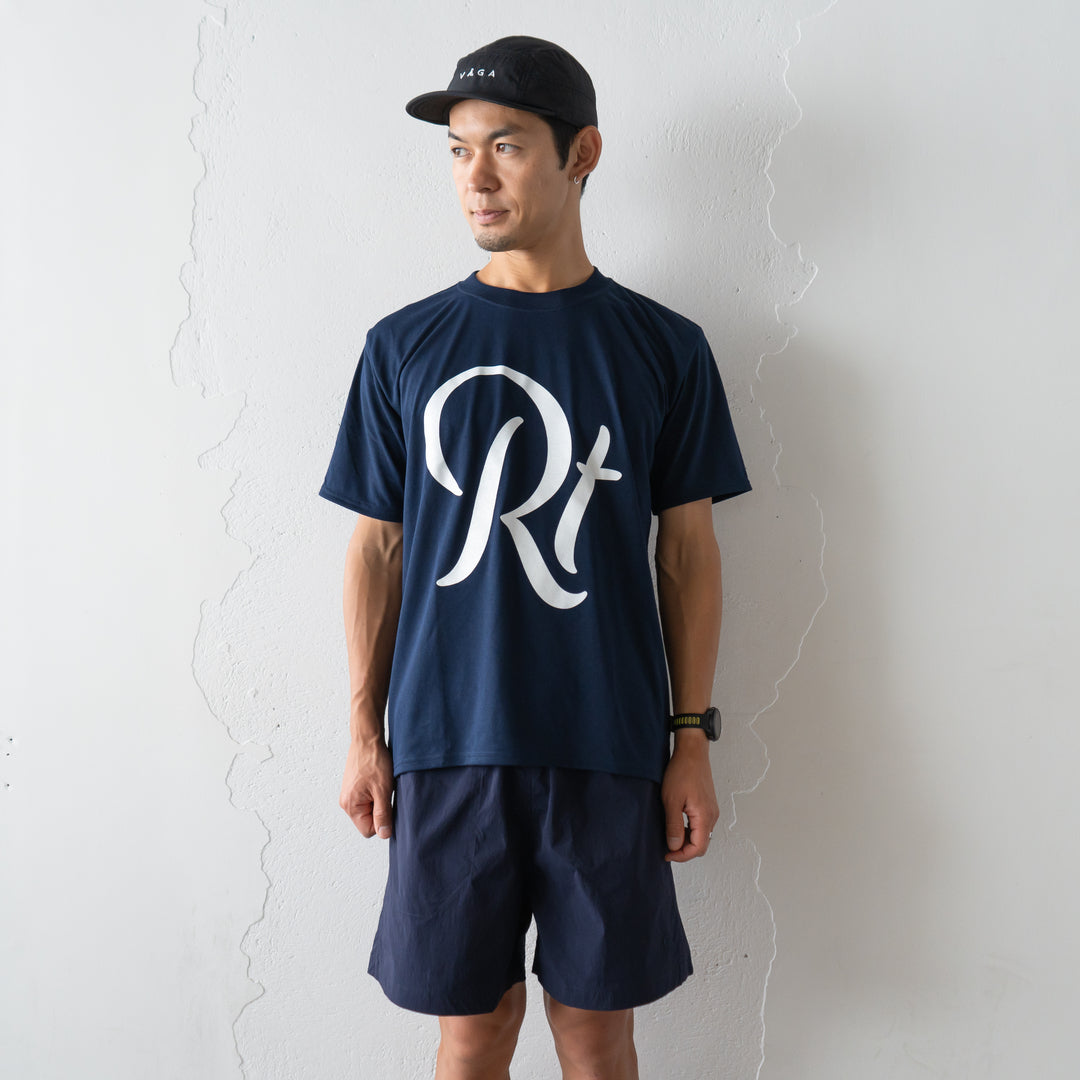 Rt Front Big Logo Tee (Navy) – Runtrip Store