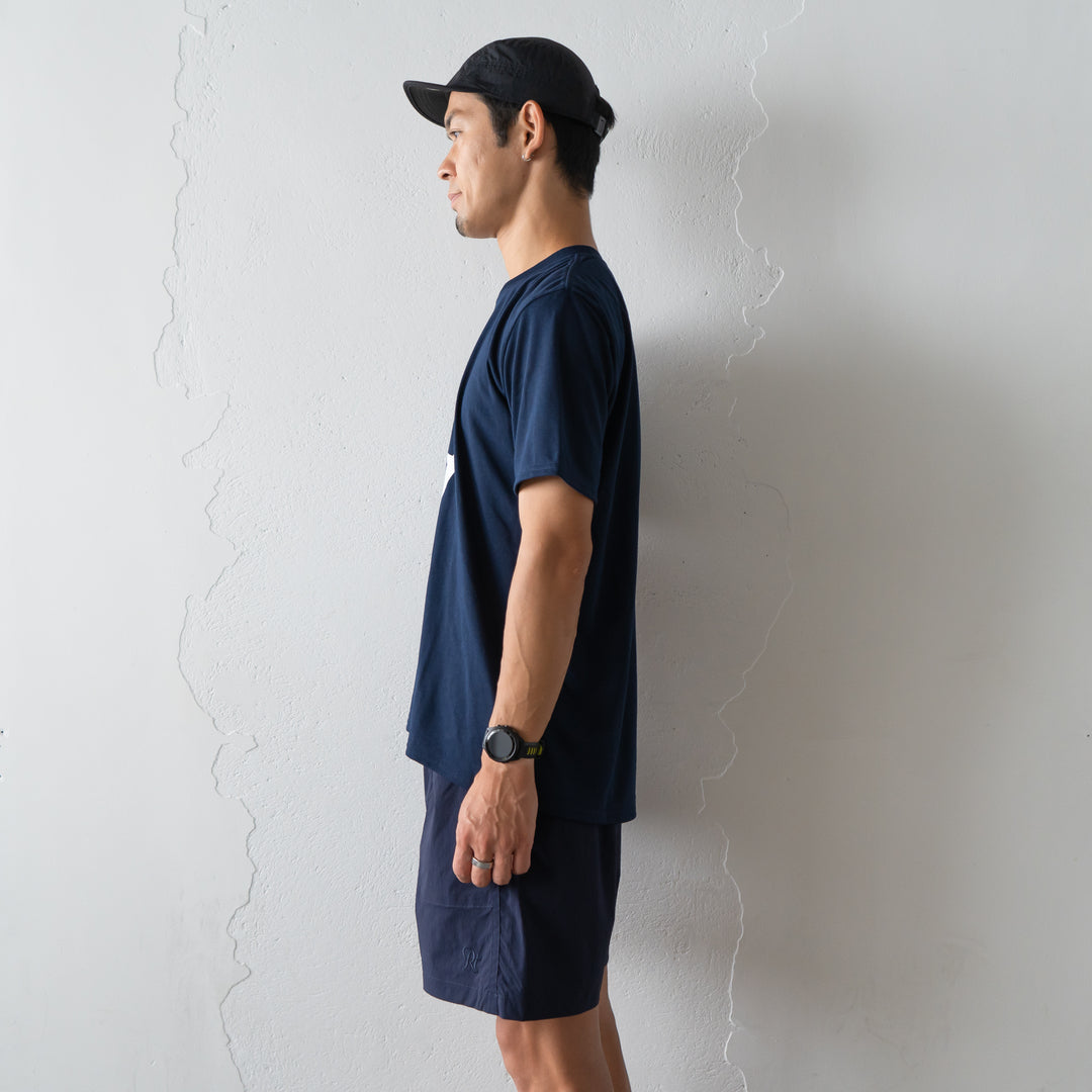 Rt Front Big Logo Tee (Navy) – Runtrip Store