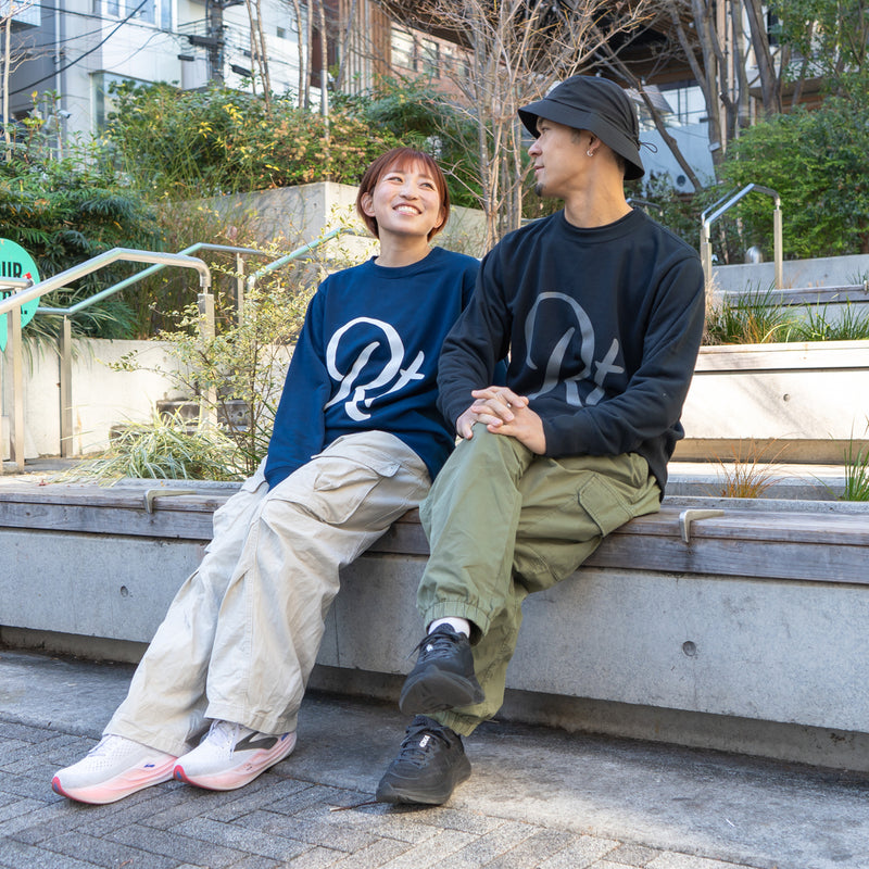 Rt logo Crewneck Sweat (Navy)