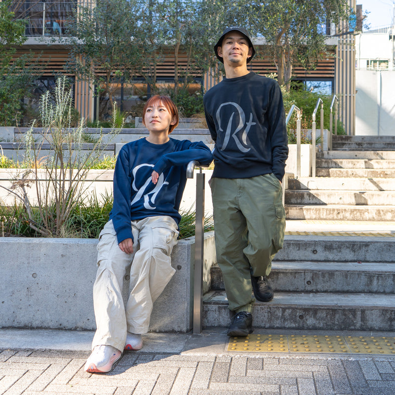 Rt logo Crewneck Sweat (Navy)