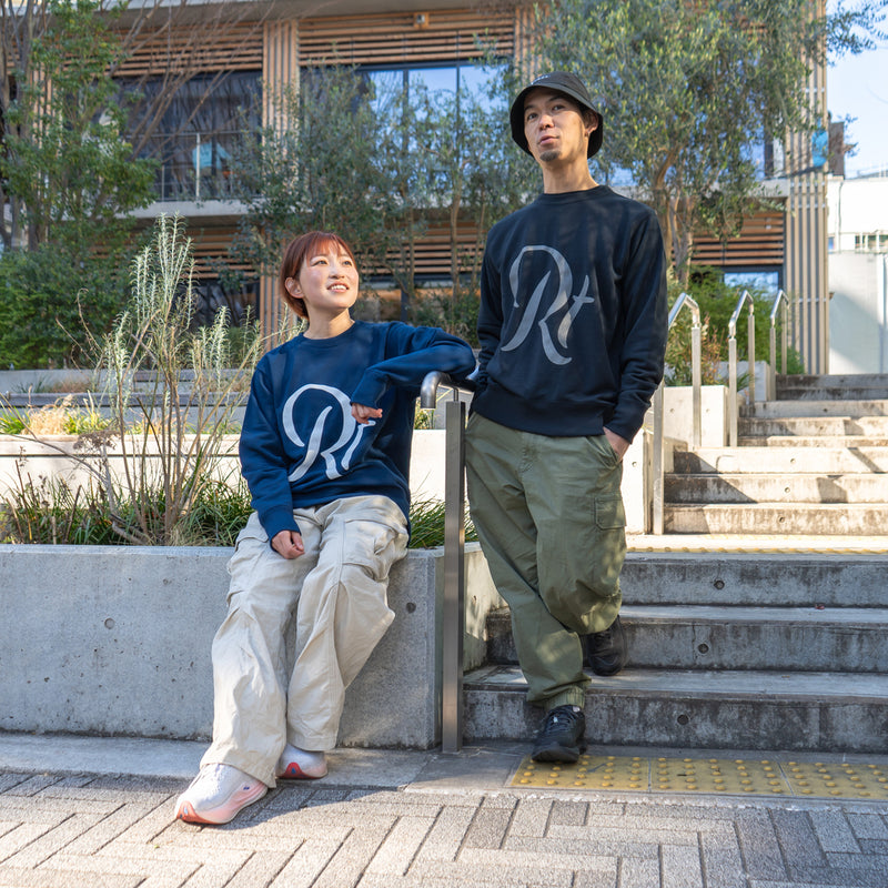 Rt logo Crewneck Sweat (Navy)