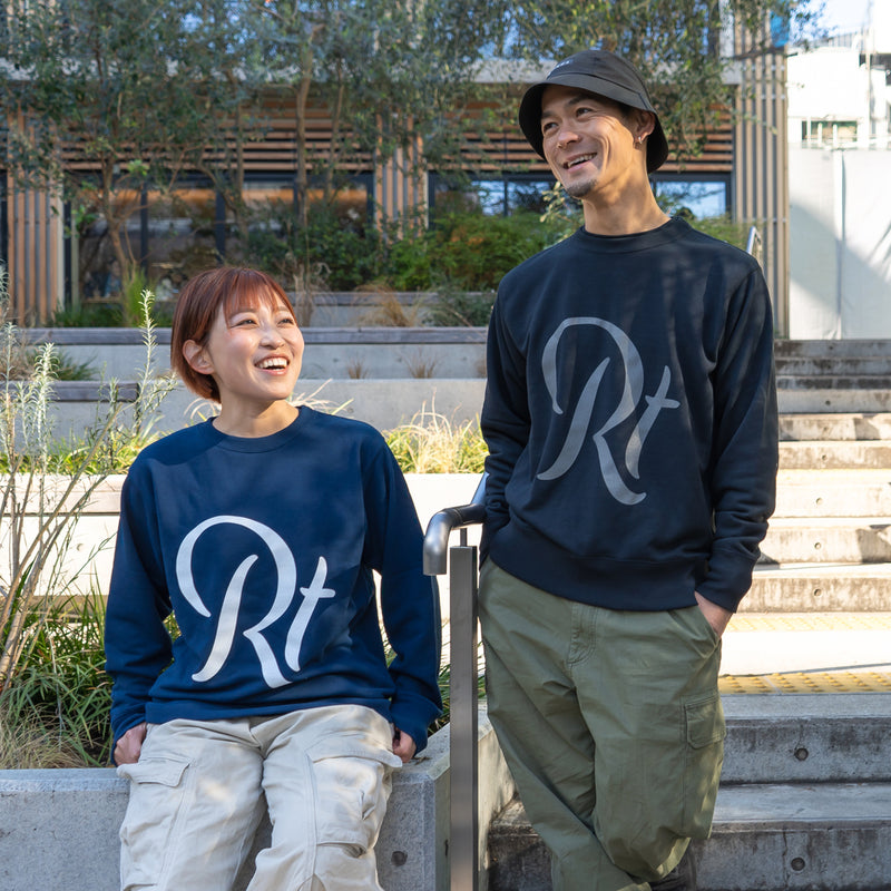 Rt logo Crewneck Sweat (Navy)